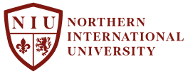 Logotipo de la universidad Northern International Univerity